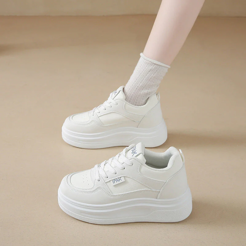 Damen Bequeme Plateau Sneakers mit hervorragender Dämpfung und atmungsaktivem Obermaterial - Image 2