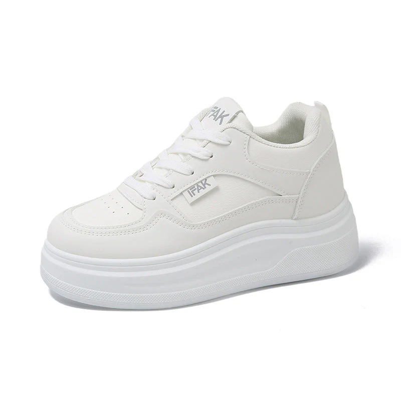 Damen Bequeme Plateau Sneakers mit hervorragender Dämpfung und atmungsaktivem Obermaterial - Image 5