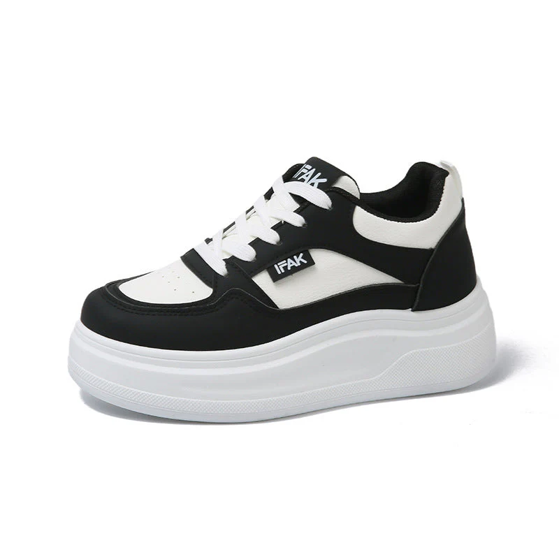 Damen Bequeme Plateau Sneakers mit hervorragender Dämpfung und atmungsaktivem Obermaterial - Image 6