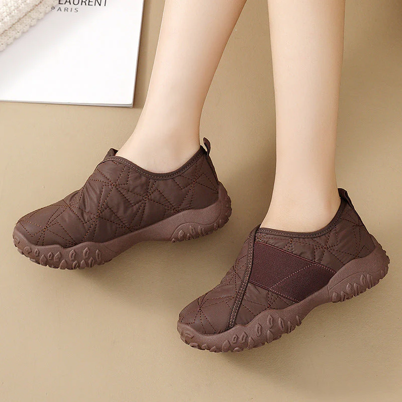 Damen Bequeme Slip-On Sneakers mit rutschfester Sohle und atmungsaktivem Obermaterial - Image 3