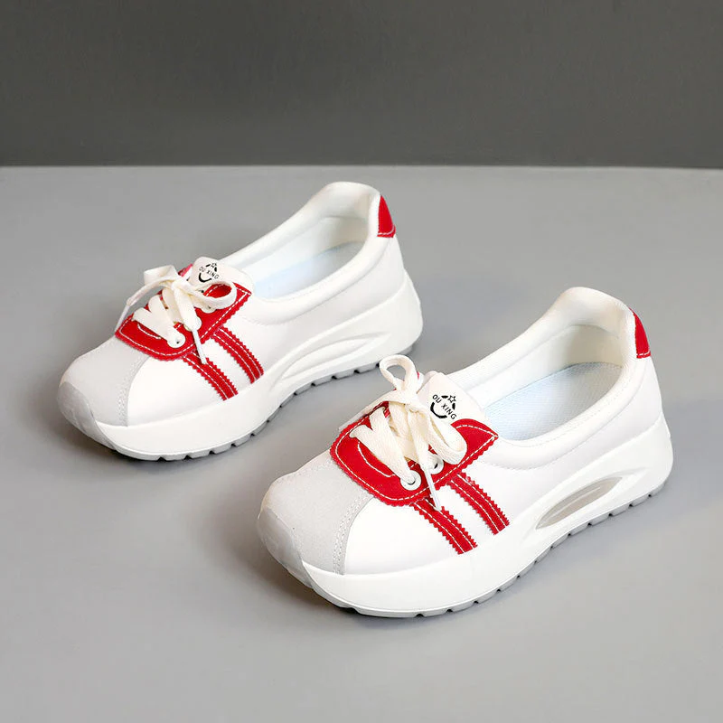 Damen bequeme Sneaker mit atmungsaktivem Obermaterial und dämpfender Laufsohle - Image 5
