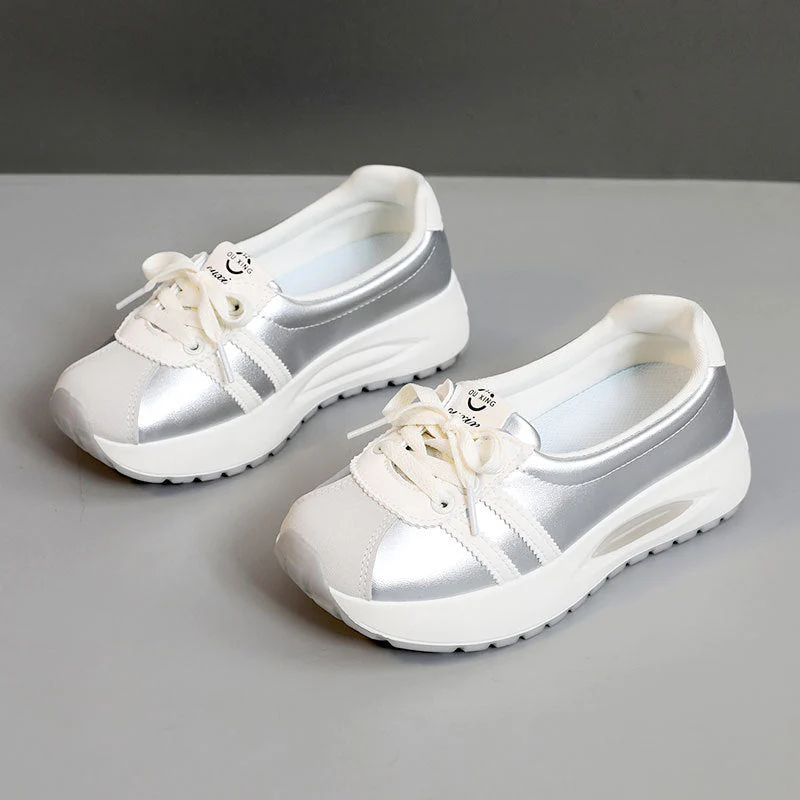 Damen bequeme Sneaker mit atmungsaktivem Obermaterial und dämpfender Laufsohle - Image 7