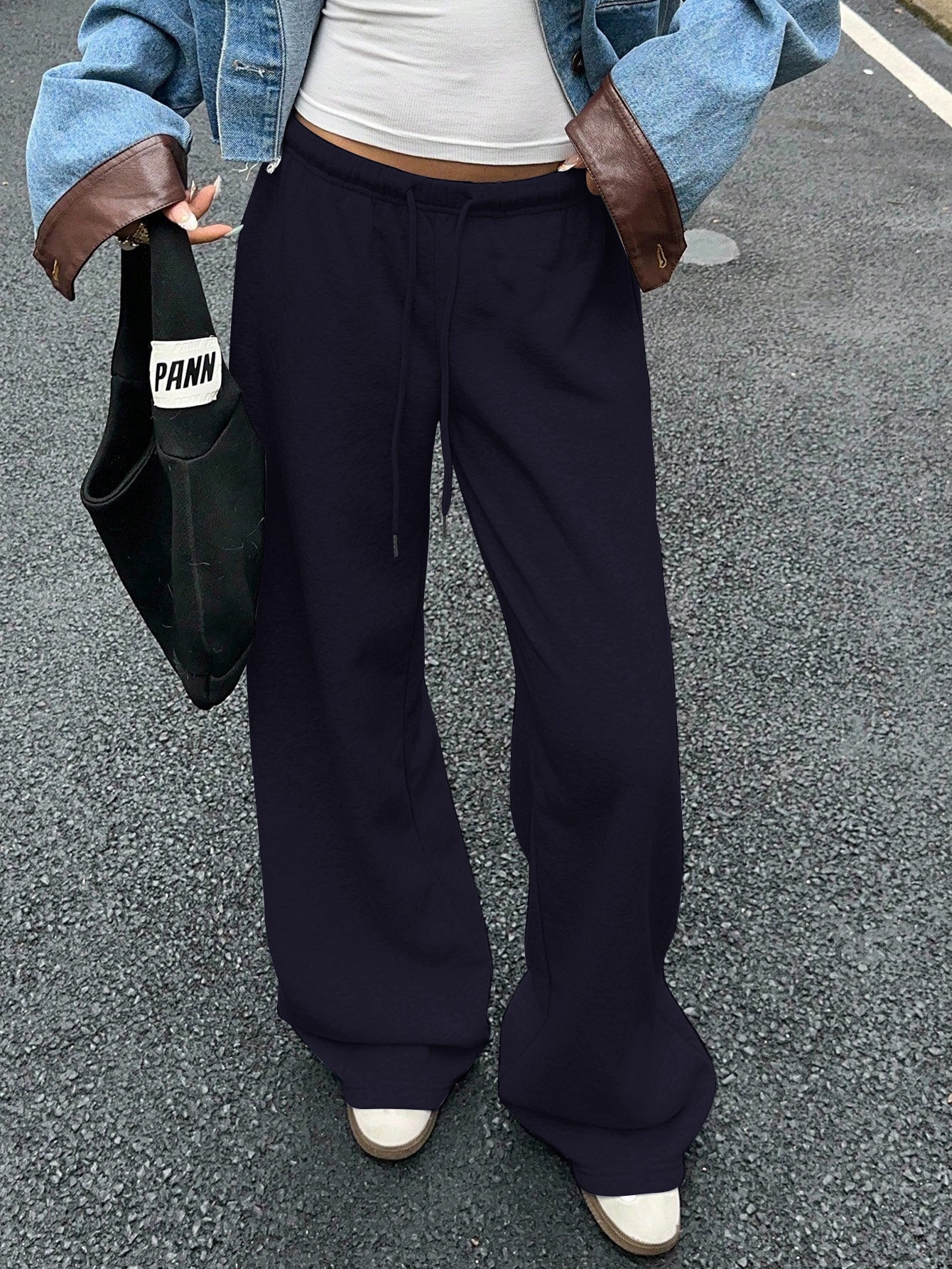 Damen bequeme Sweatpants im weiten Schnitt - Image 8