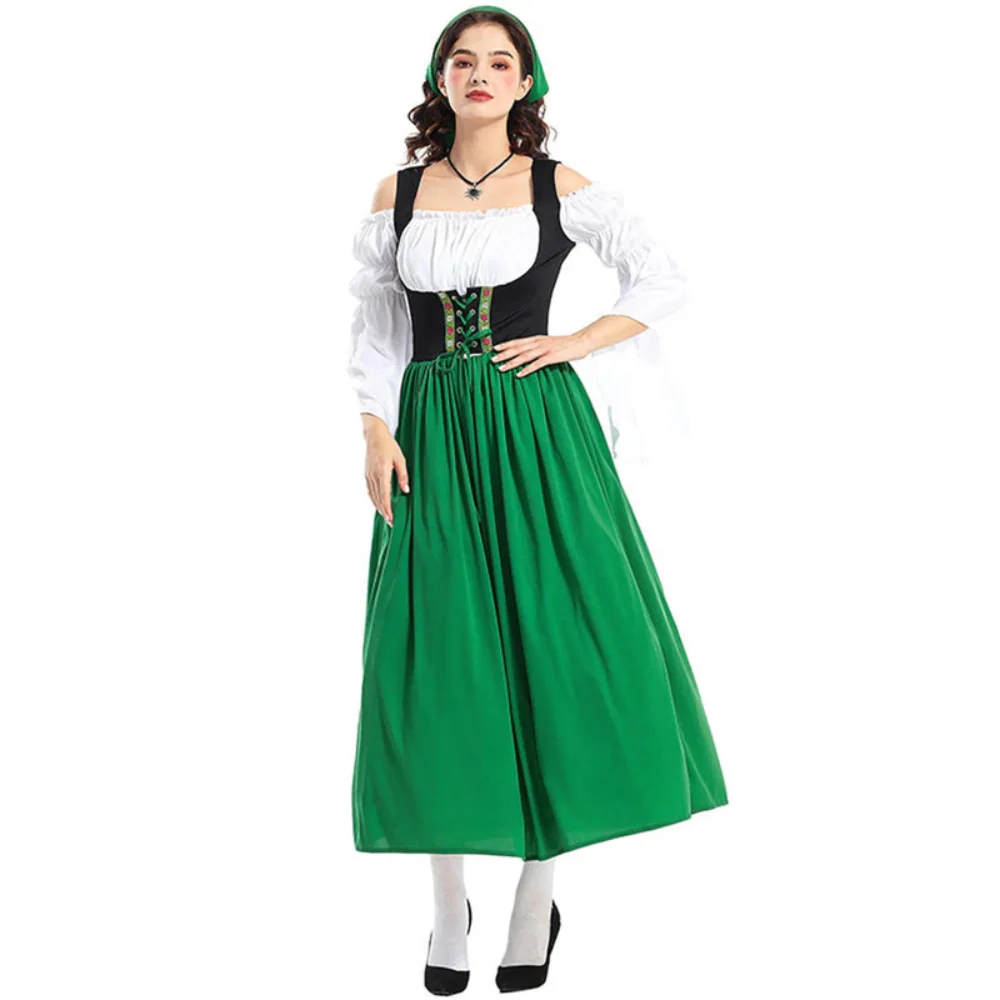 Damen Besticktes Traditionelles Dirndl Kleid | Midi - Image 5