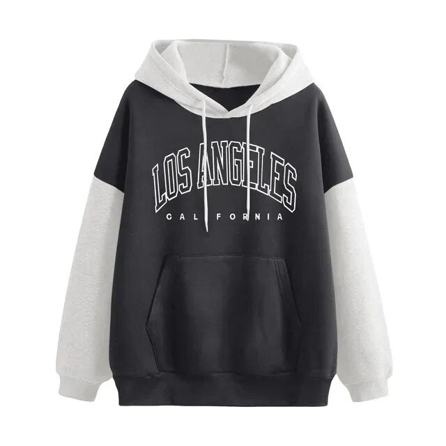 Damen Brief Sweatshirt mit langen Ärmeln Hoodie - Image 11