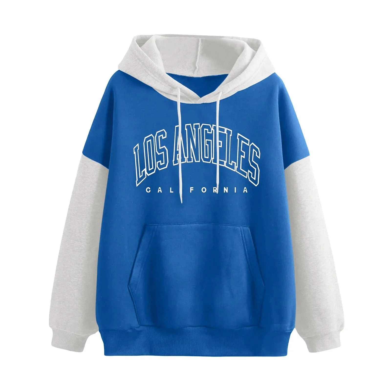Damen Brief Sweatshirt mit langen Ärmeln Hoodie - Image 2