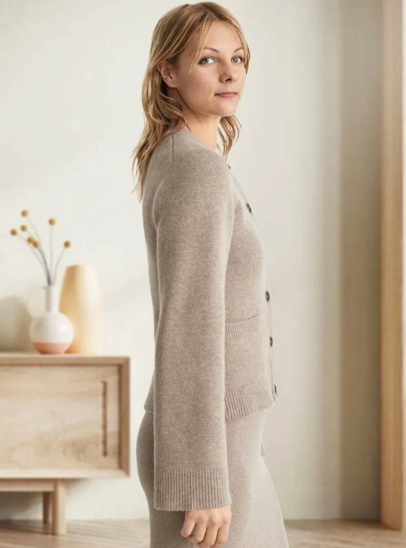 Damen Cardigan mit Ausgestellten Ärmeln | Lässig - Image 7