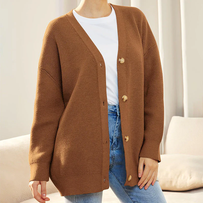 Damen-Cardigan mit Knopfleiste | Lässig - Image 5