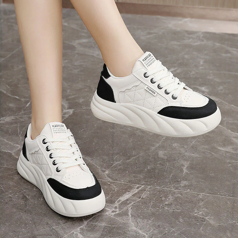 Damen Chunky Fashion Sneakers mit atmungsaktivem Mesh und dämpfender Sohle - Image 2