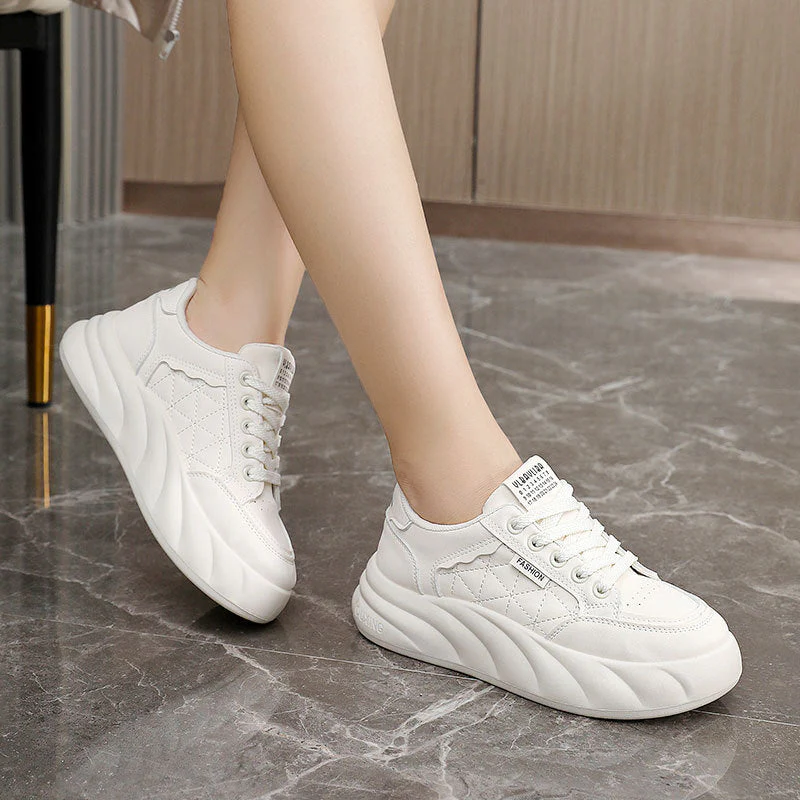 Damen Chunky Fashion Sneakers mit atmungsaktivem Mesh und dämpfender Sohle - Image 3