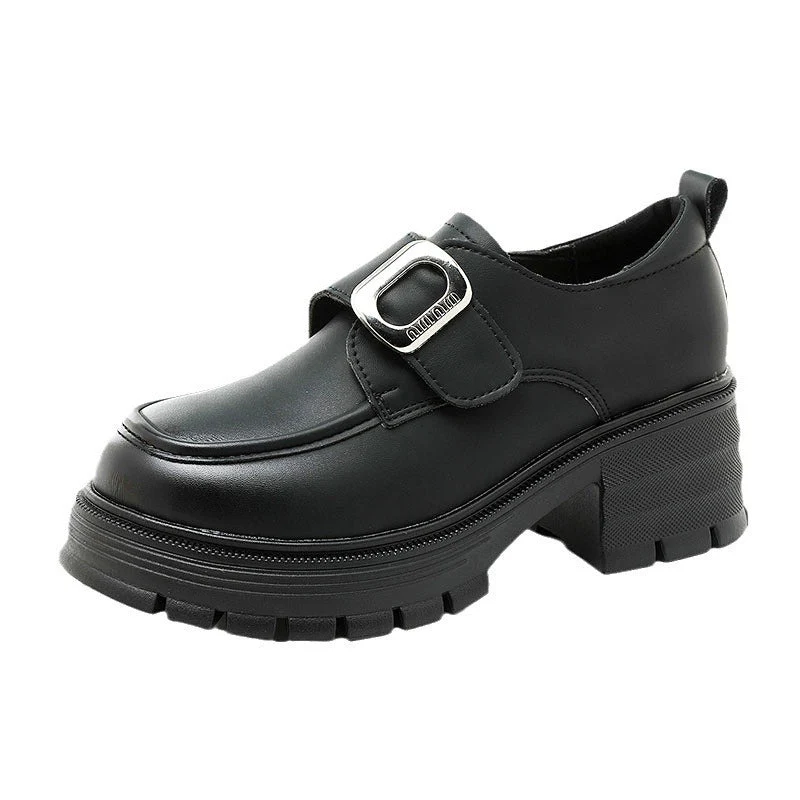 Damen Chunky Loafers mit modischem Schnallen-Design - Image 4
