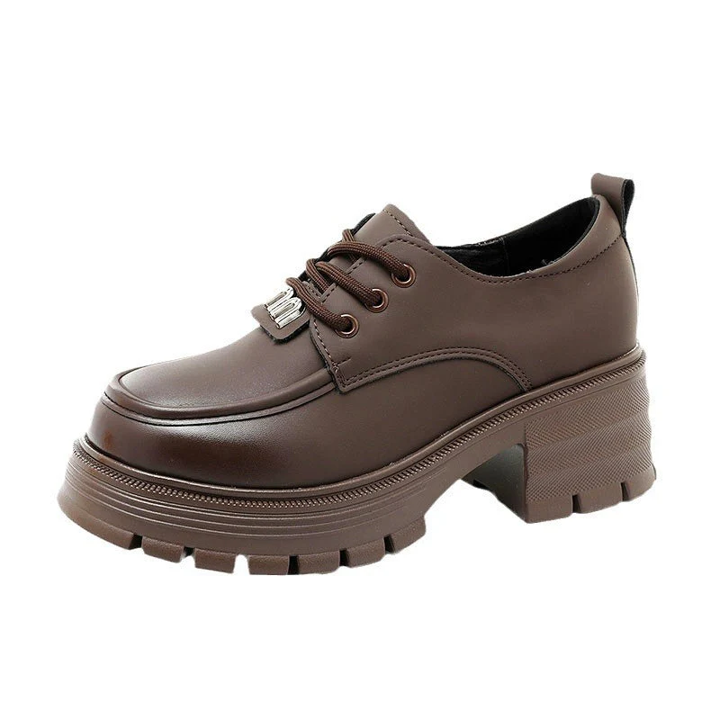 Damen Chunky Schuhe mit dämpfendem Absatz und modischen Akzenten - Image 4
