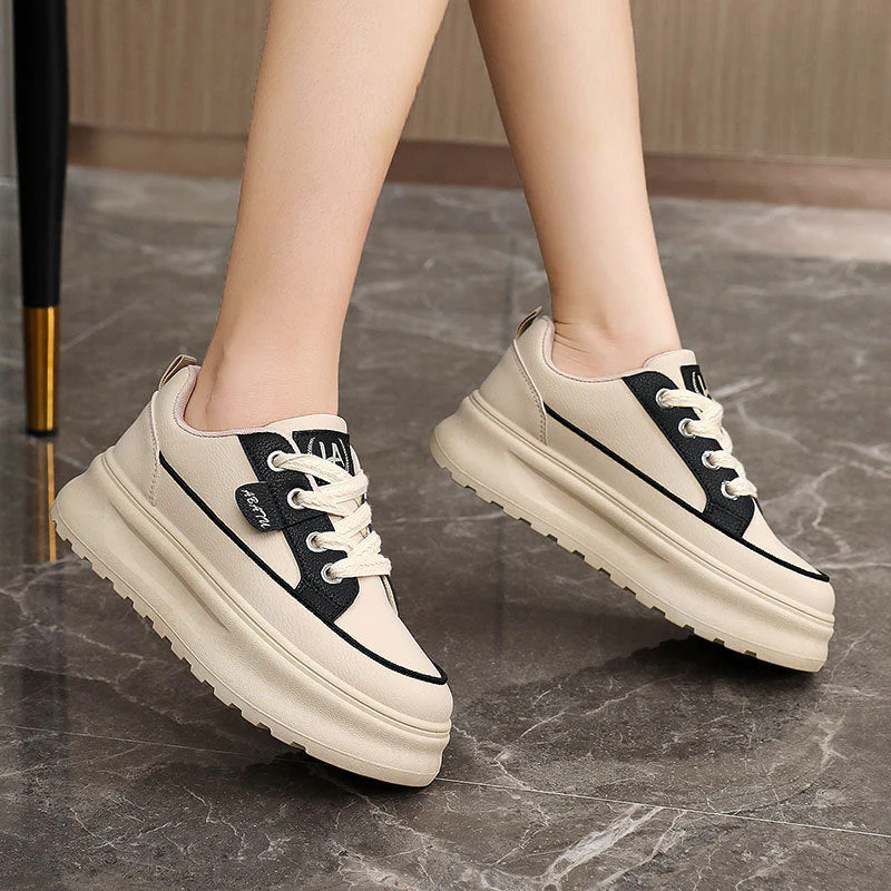 Damen Chunky Sneaker mit dämpfender Laufsohle und atmungsaktivem Mesh-Obermaterial - Image 2