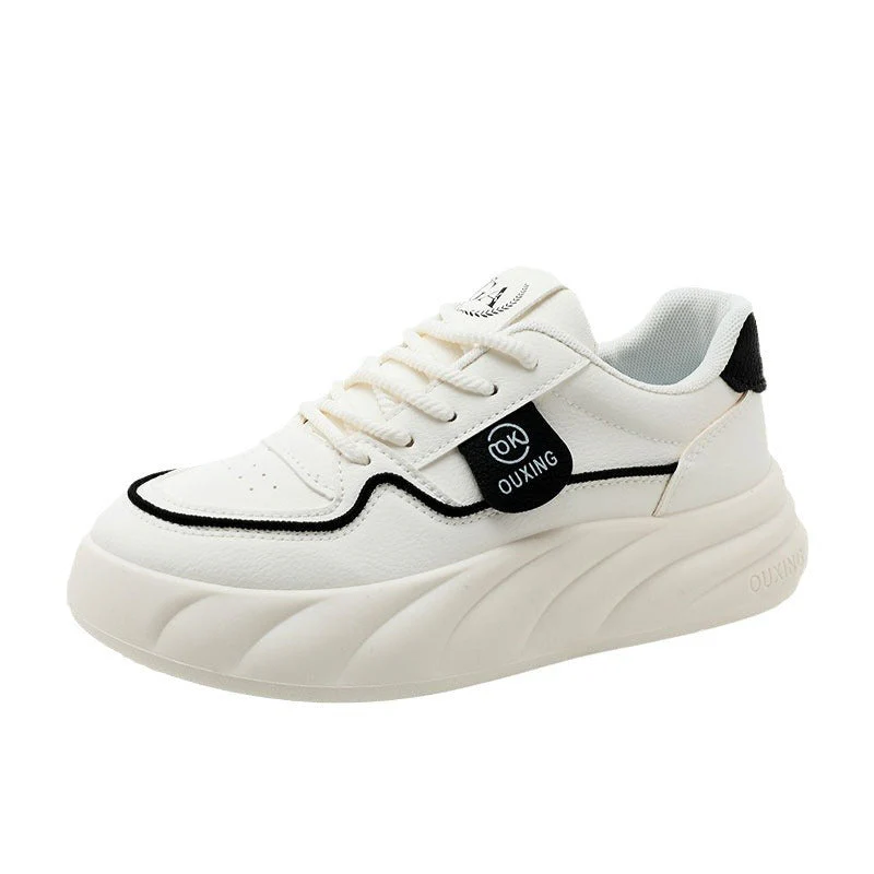 Damen Chunky Sneakers mit atmungsaktivem Obermaterial und komfortabler Dämpfung - Image 4