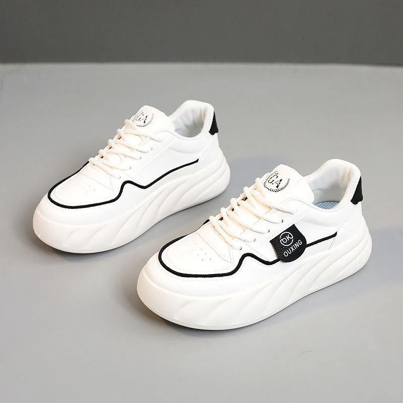 Damen Chunky Sneakers mit atmungsaktivem Obermaterial und komfortabler Dämpfung - Image 5