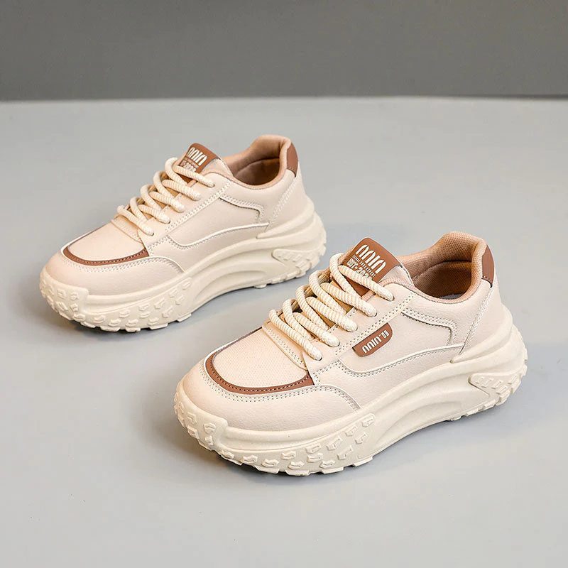 Damen Chunky Sneakers mit atmungsaktivem Obermaterial und strapazierfähiger Sohle - Image 5