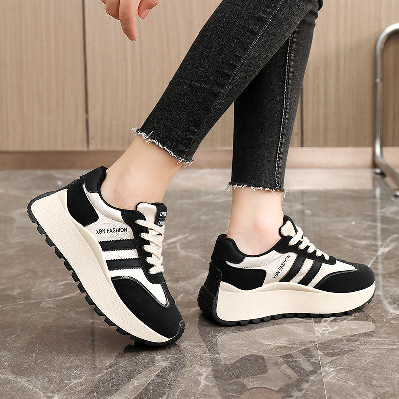 Damen Chunky Sneakers mit ergonomischer Dämpfung und rutschfester Laufsohle - Image 2