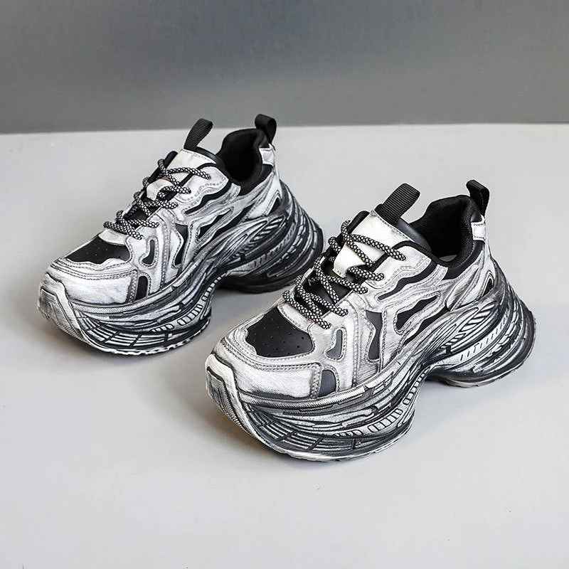 Damen Chunky Sneakers mit innovativem und elastischem Design - Image 5