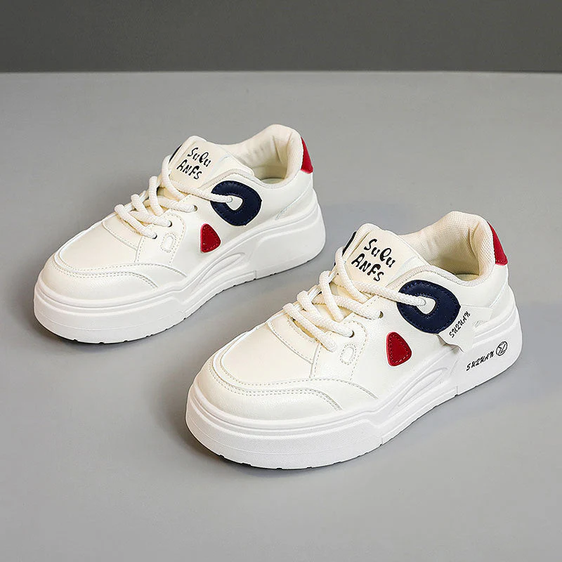 Damen Chunky Sneakers mit modischen Akzenten und bequemer Dämpfung