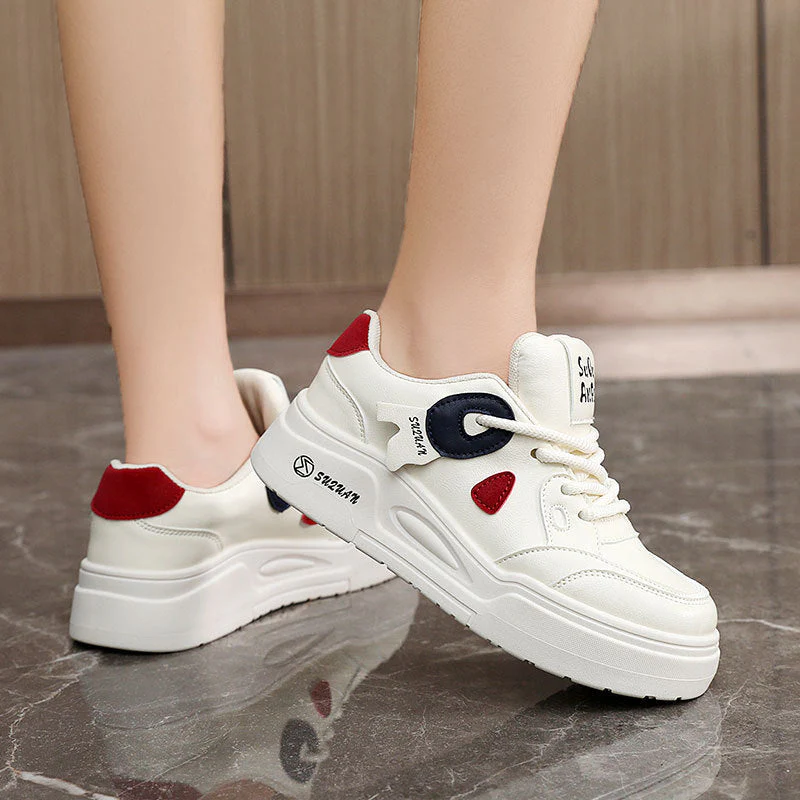 Damen Chunky Sneakers mit modischen Akzenten und bequemer Dämpfung - Image 3