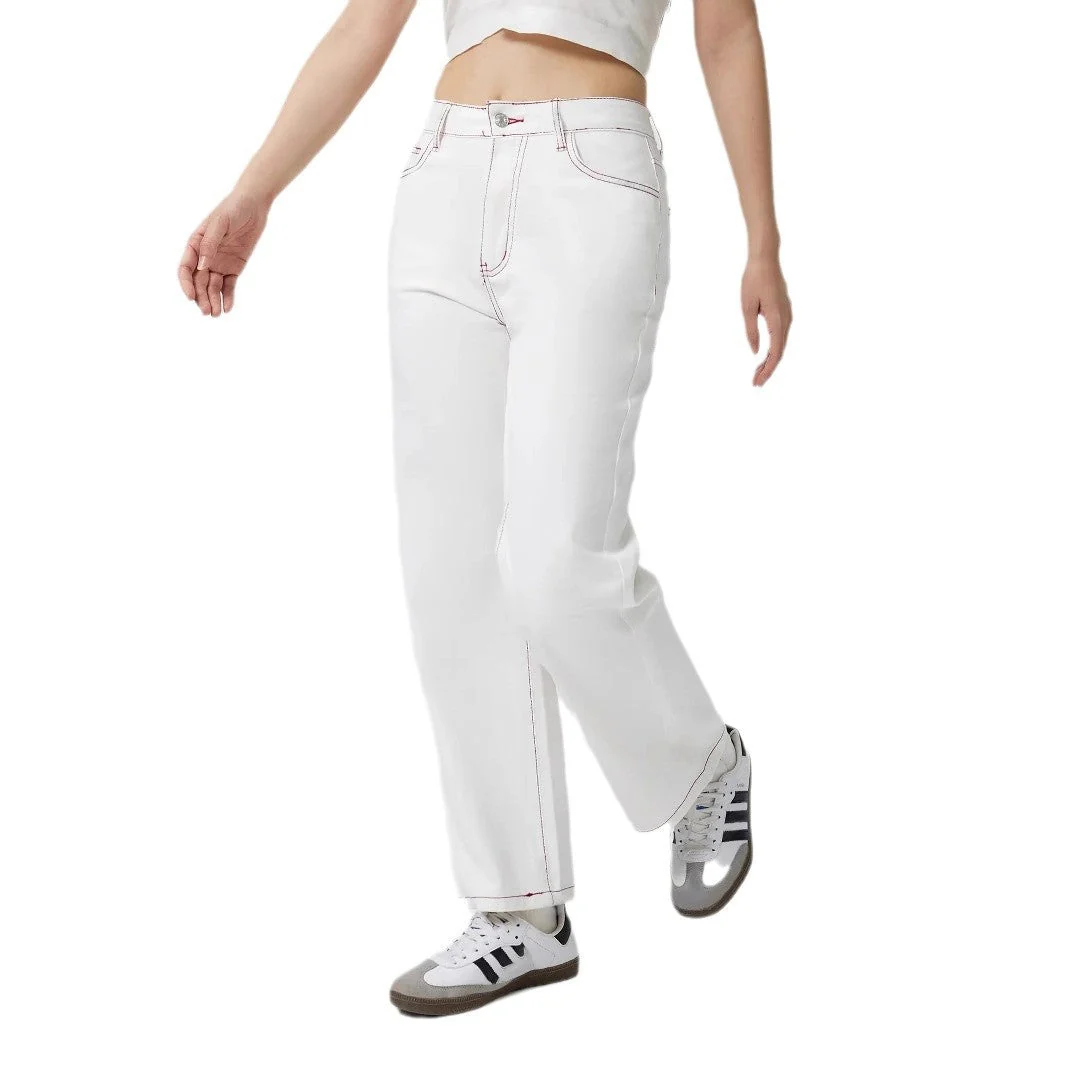 Damen elegante Jeans mit fruchtigen Stickereien - Image 4