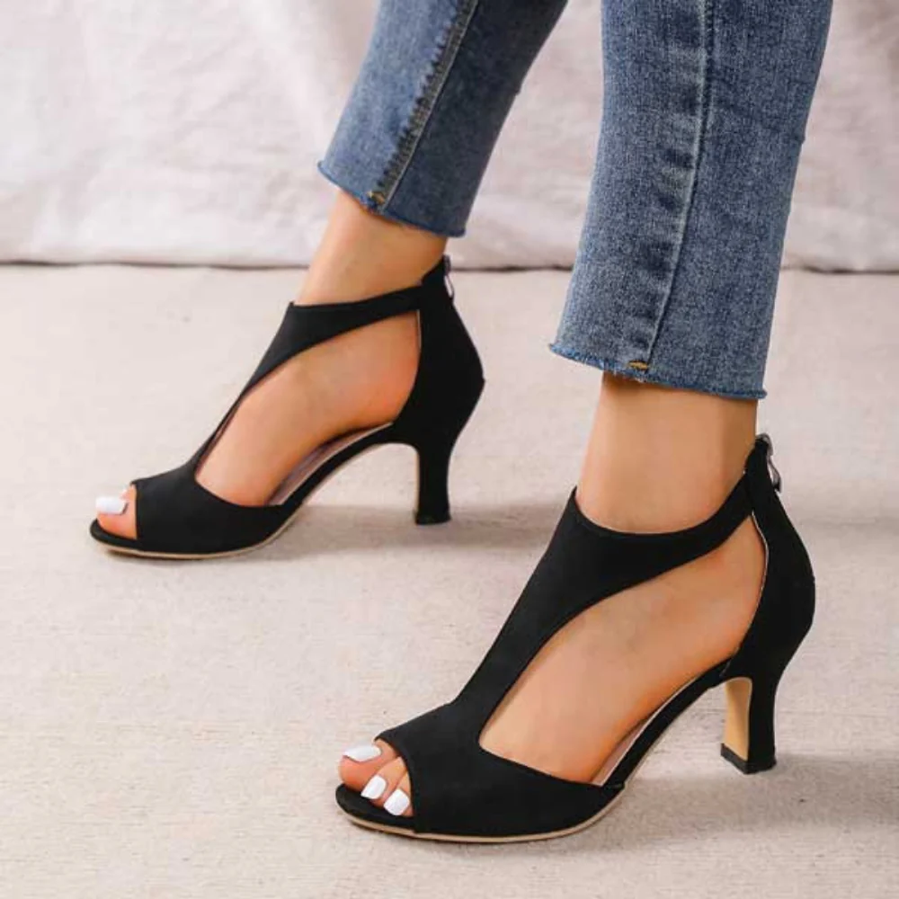 Damen Elegante Sandalen mit Absatz | Vielseitige Sommer-Heels - Image 4