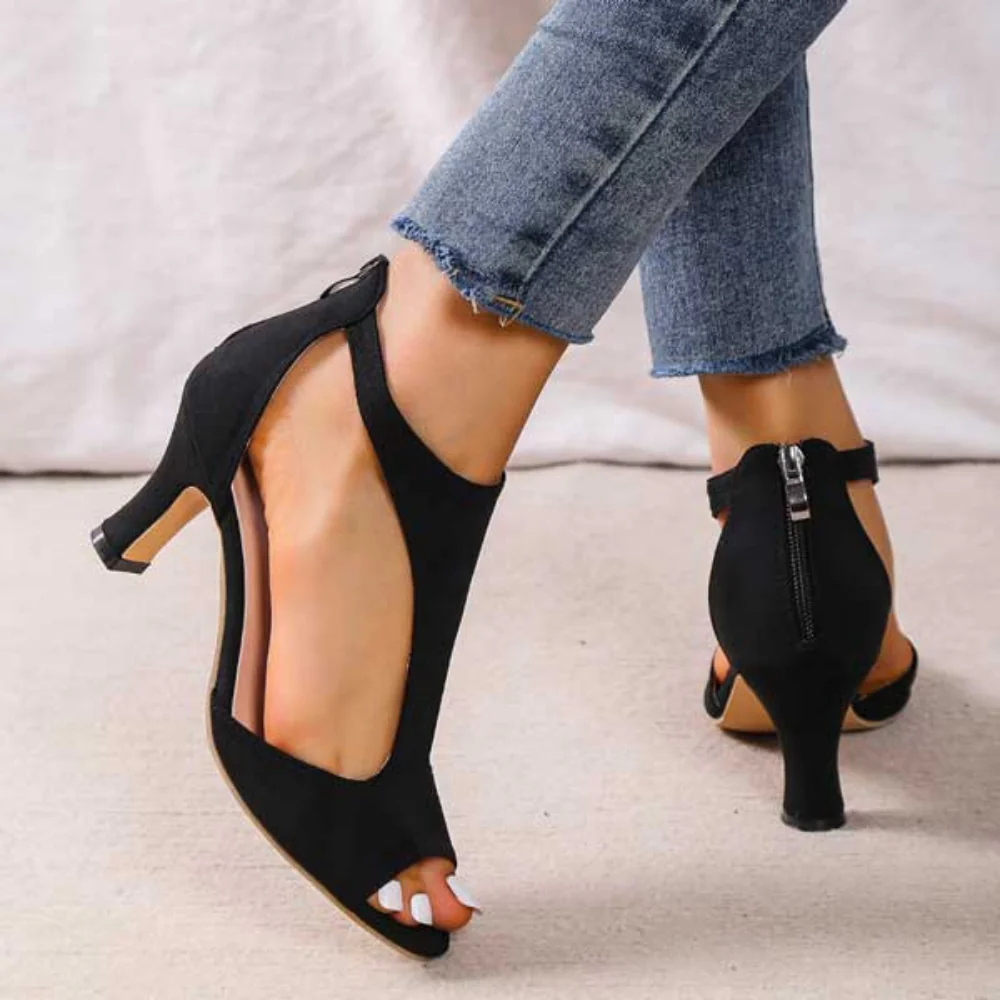 Damen Elegante Sandalen mit Absatz | Vielseitige Sommer-Heels - Image 6