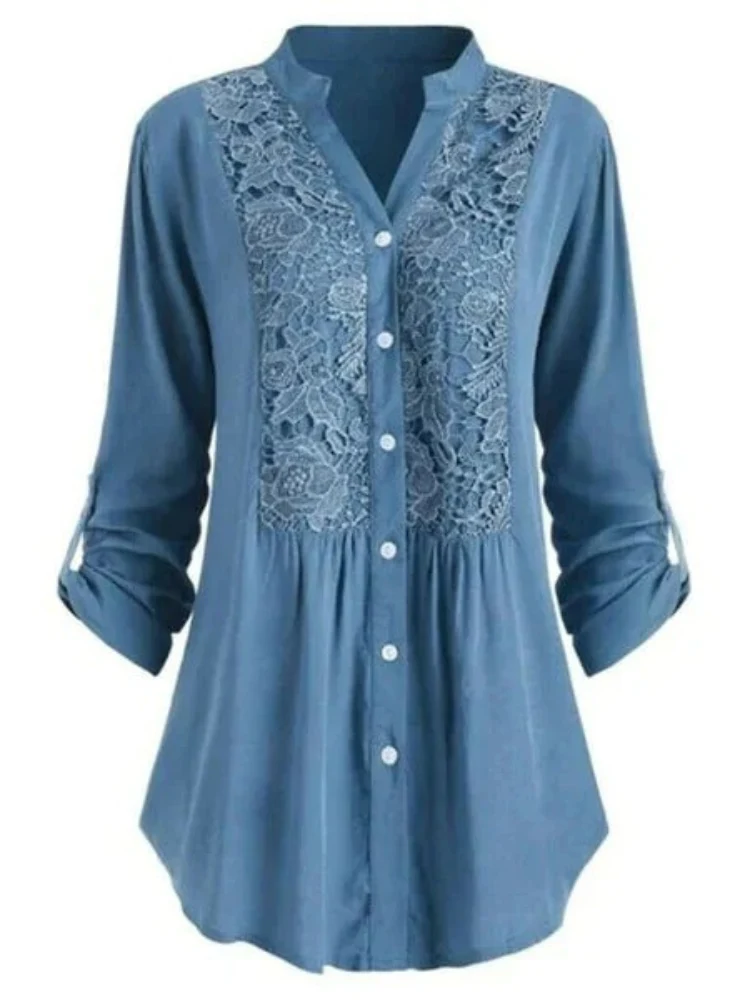 Damen elegante Sommerbluse | Langarm - Image 8