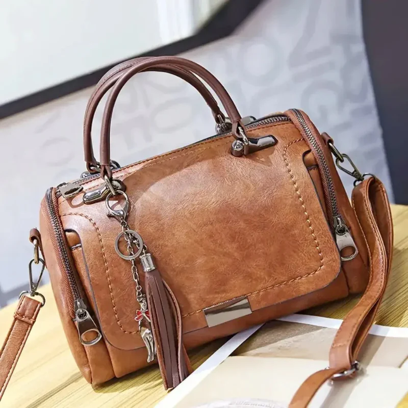 Damen elegante Vintage-Handtasche | Designer