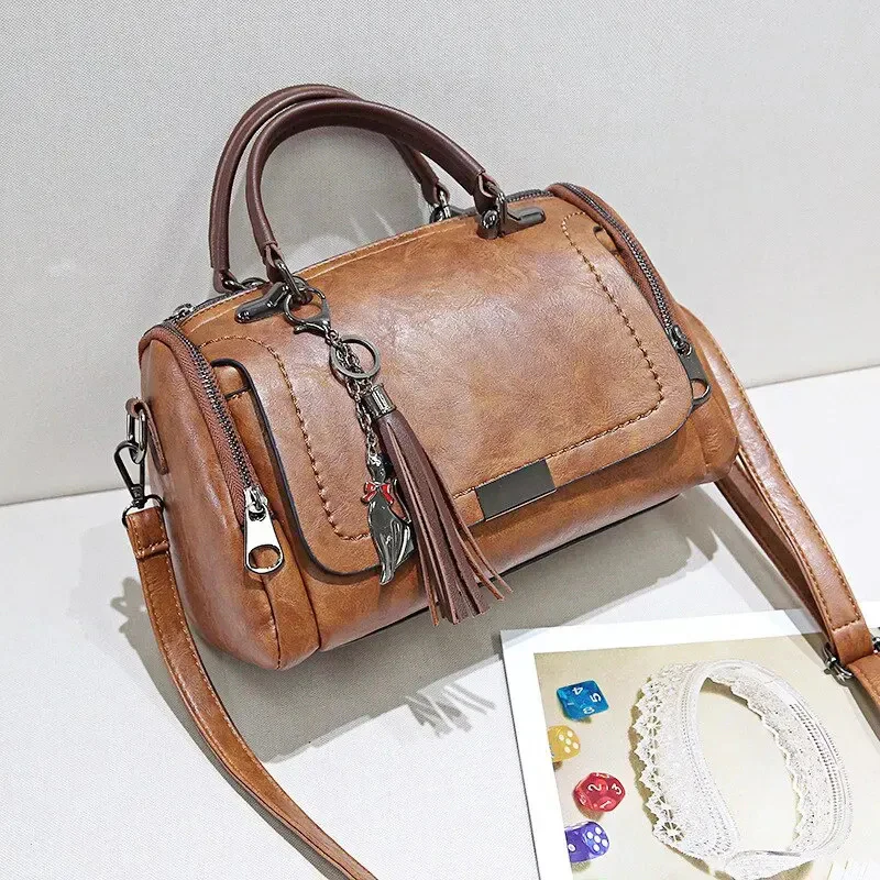 Damen elegante Vintage-Handtasche | Designer - Image 2