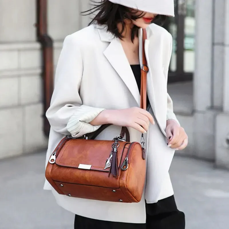 Damen elegante Vintage-Handtasche | Designer - Image 3