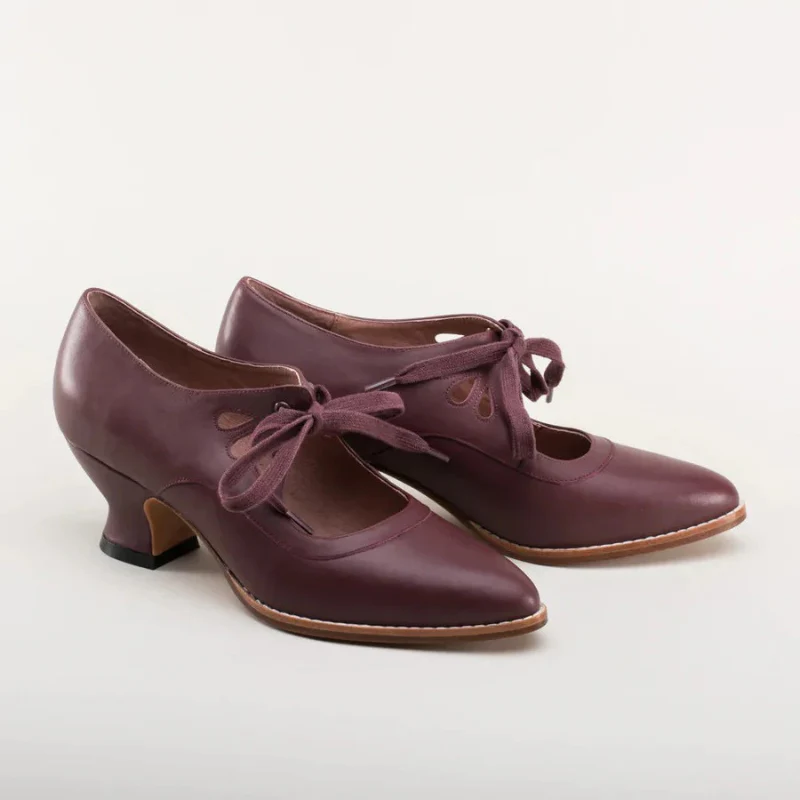 Damen elegante Vintage Schuhe mit Absätzen | Bequem - Image 8