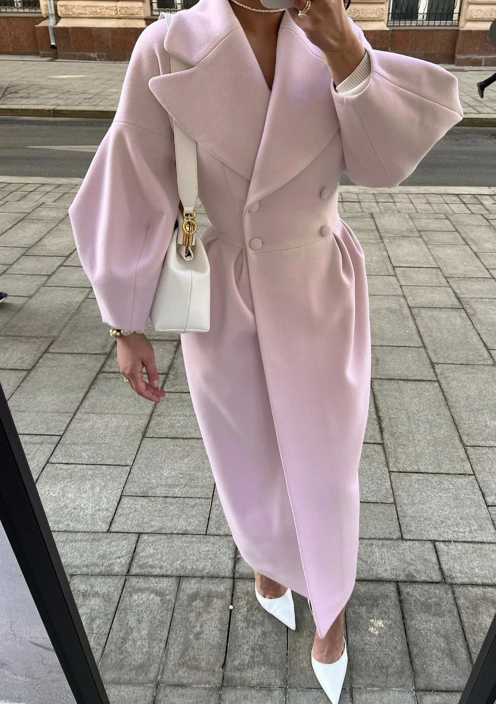Damen Eleganter Trenchcoat mit tailliertem Schnitt und seitlichem Schlitz - Image 10