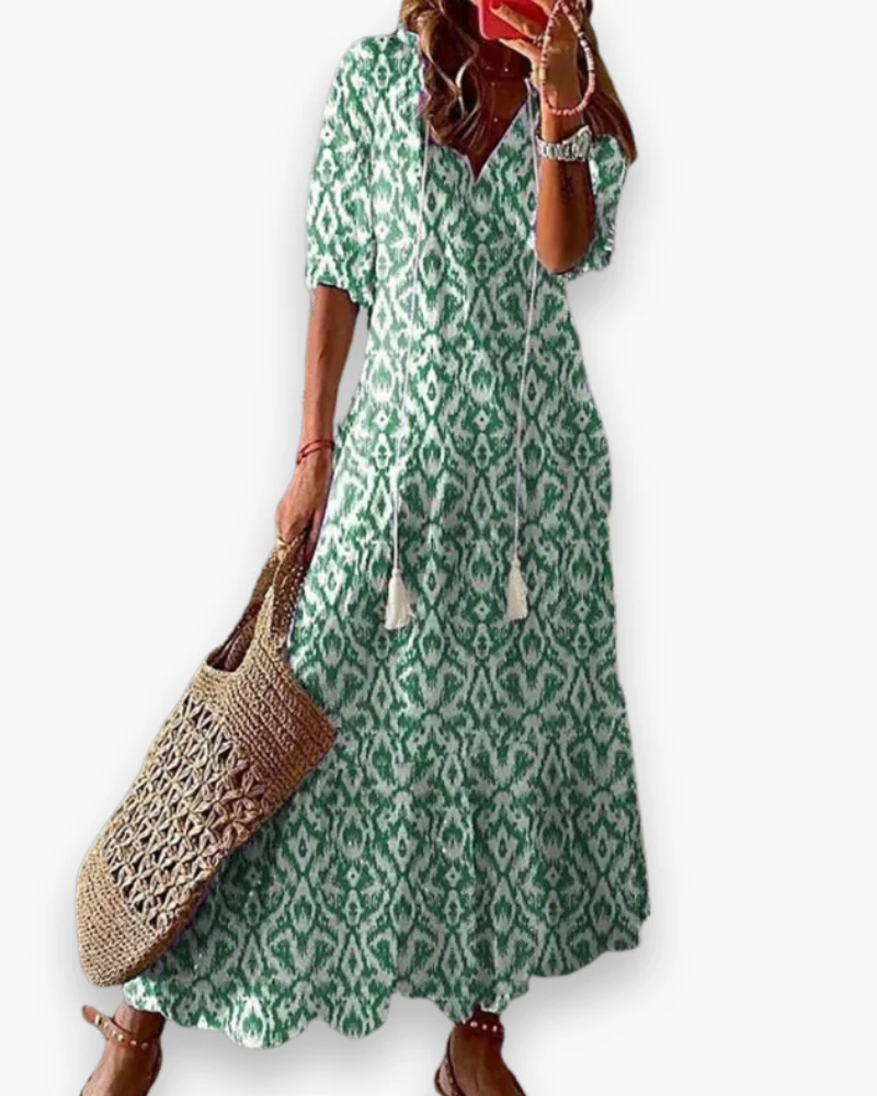 Damen Elegantes A-Linien Abendkleid | Maxi - Image 2