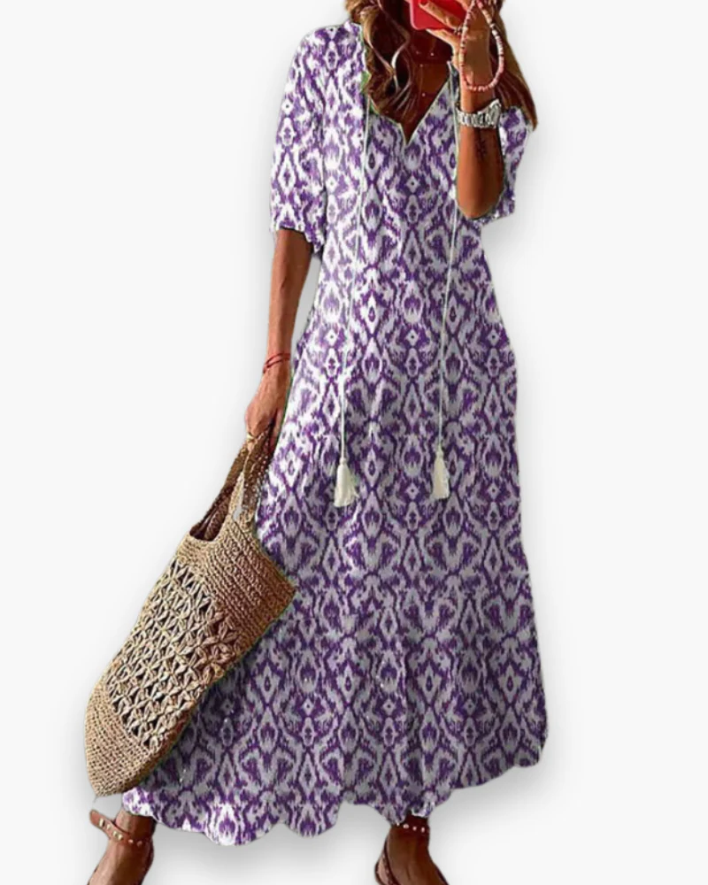 Damen Elegantes A-Linien Abendkleid | Maxi - Image 3