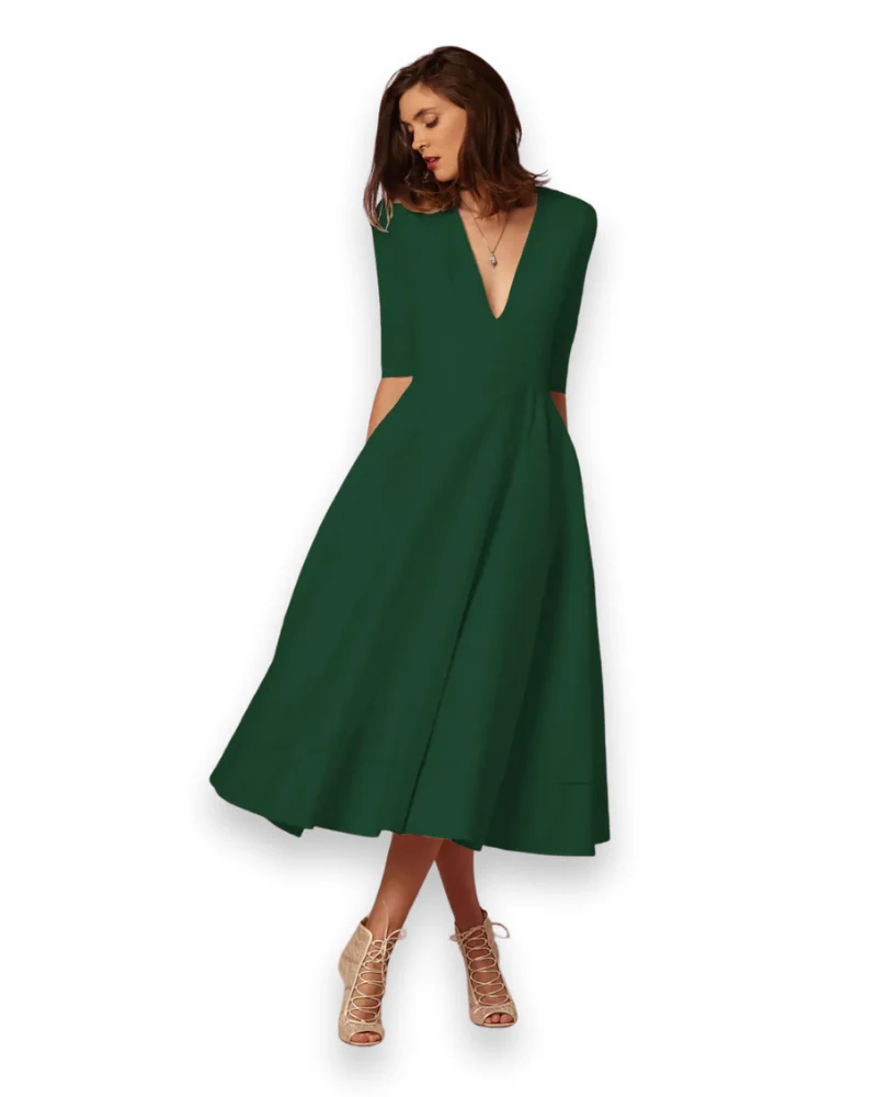 Damen Elegantes Festliches Kleid | Ärmellos Maxi - Image 7