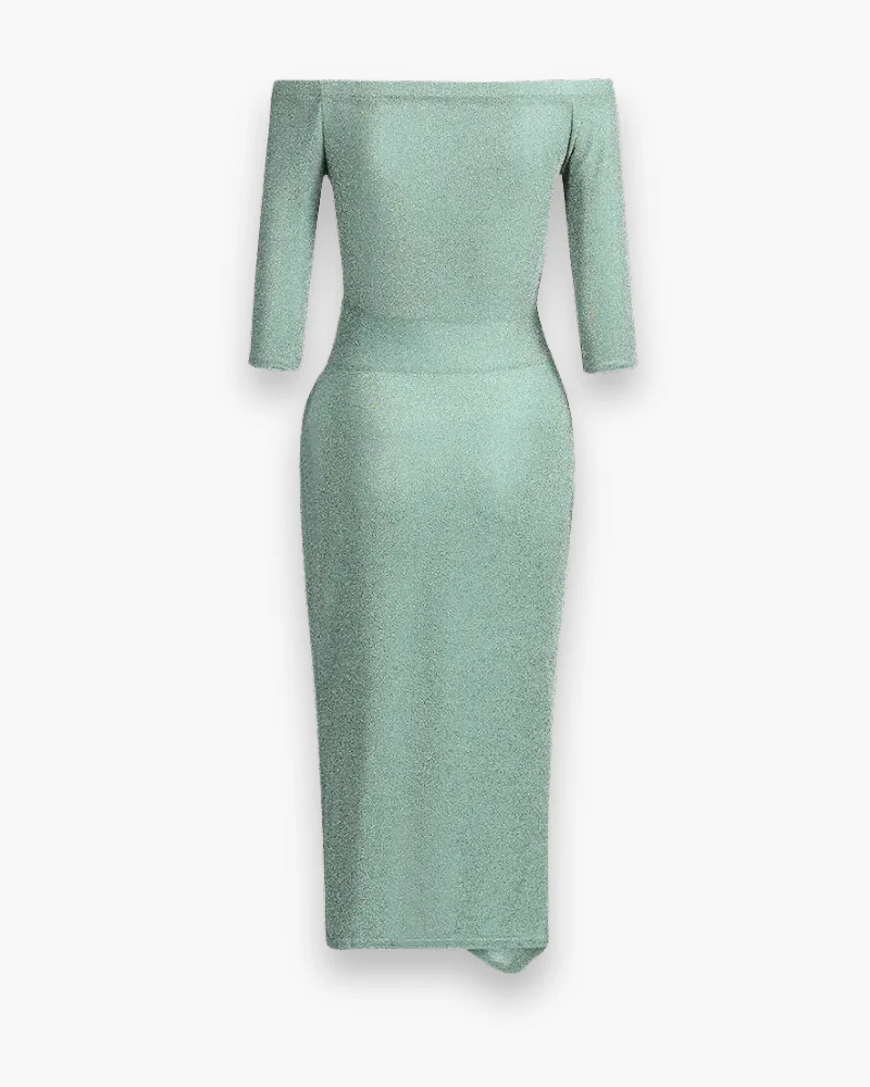 Damen Elegantes Glitzer Kleid | Maxi Abendkleid - Image 2