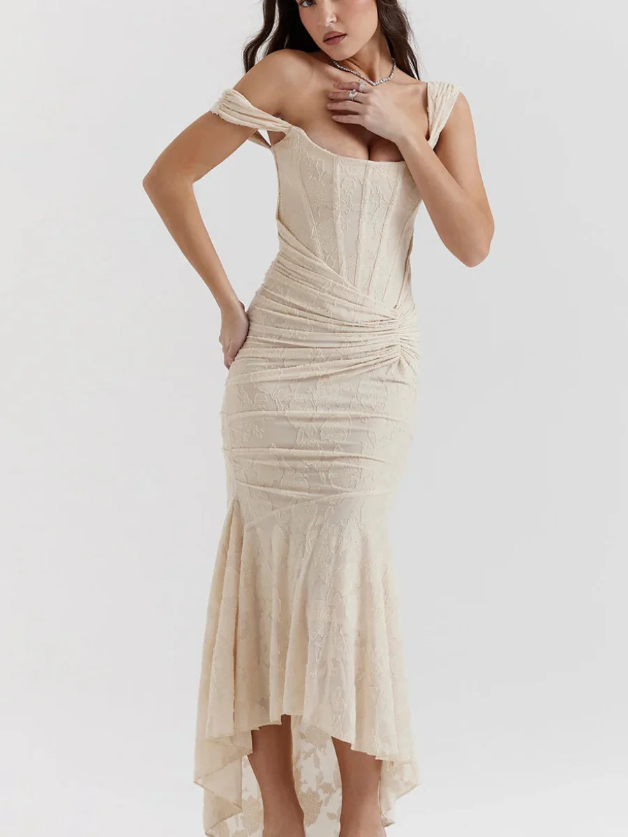 Damen elegantes Korsett-Abendkleid | Maxi - Image 9