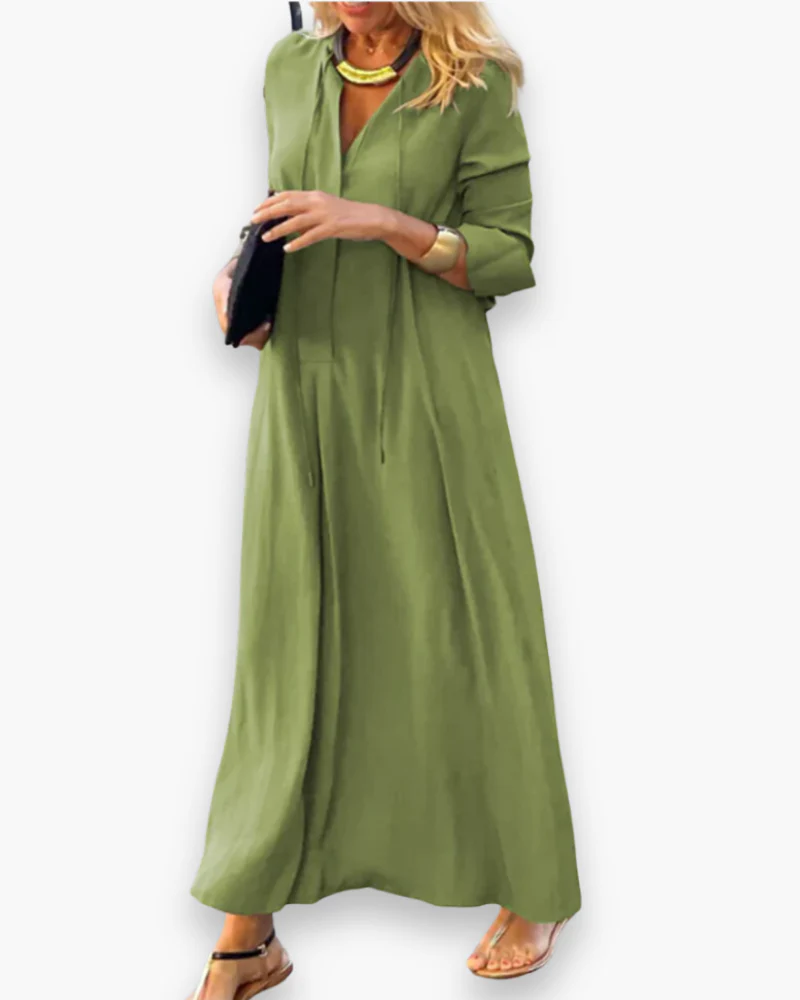 Damen Elegantes Maxi kleid | Sommer Lange Kleider - Image 4