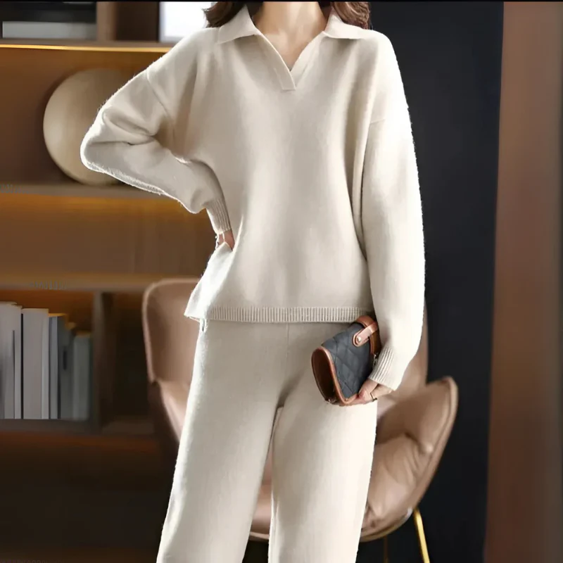 Damen elegantes warmes Loungewear-Set | Modern - Image 3