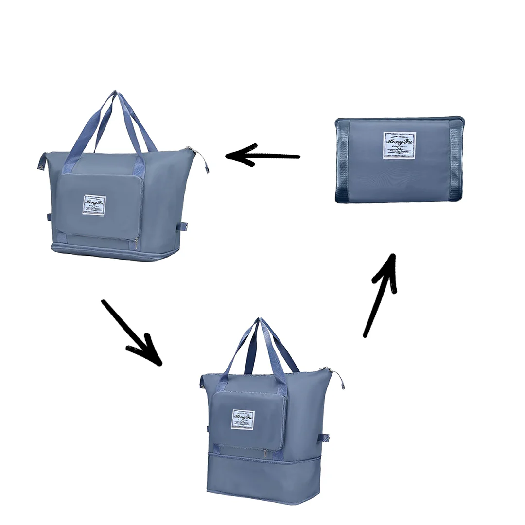 Damen Faltbar Handgepäck Tasche | Groß - Image 8