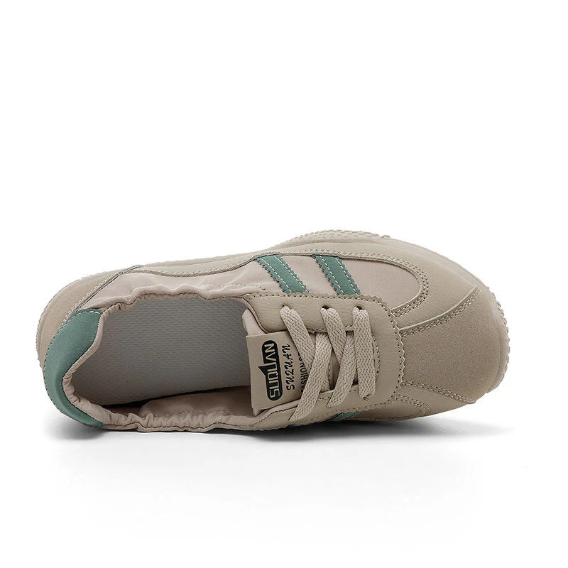 Damen Freizeit Sneakers mit elastischem Einstieg und komfortabler, rutschfester Sohle - Image 2