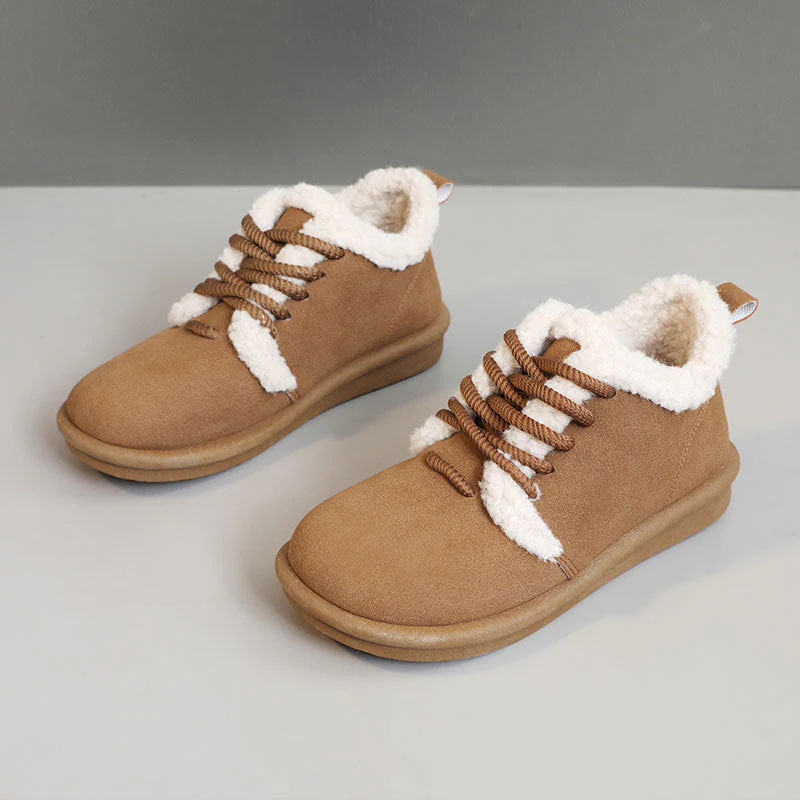 Damen gemütliche Sneaker mit kuscheligem Innenfutter - Image 2