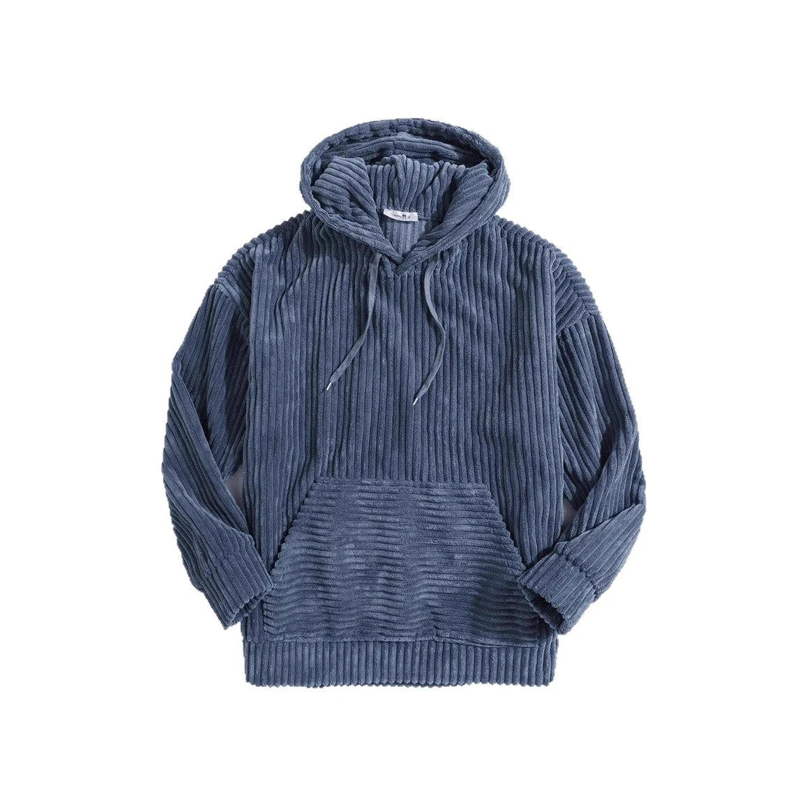Damen gemütlicher Kapuzenpullover im modernen Rippdesign - Image 4