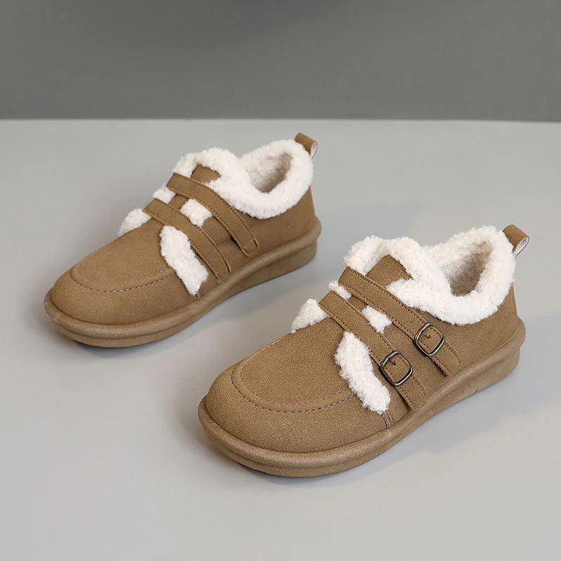 Damen Hausschuhe mit Kuschelfutter und praktischen Klettverschlüssen - Image 6
