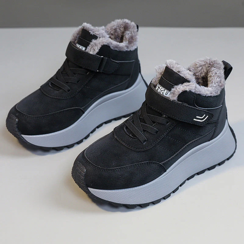 Damen Hochwertige Winterstiefel mit flauschigem Innenfutter und rutschfester Sohle