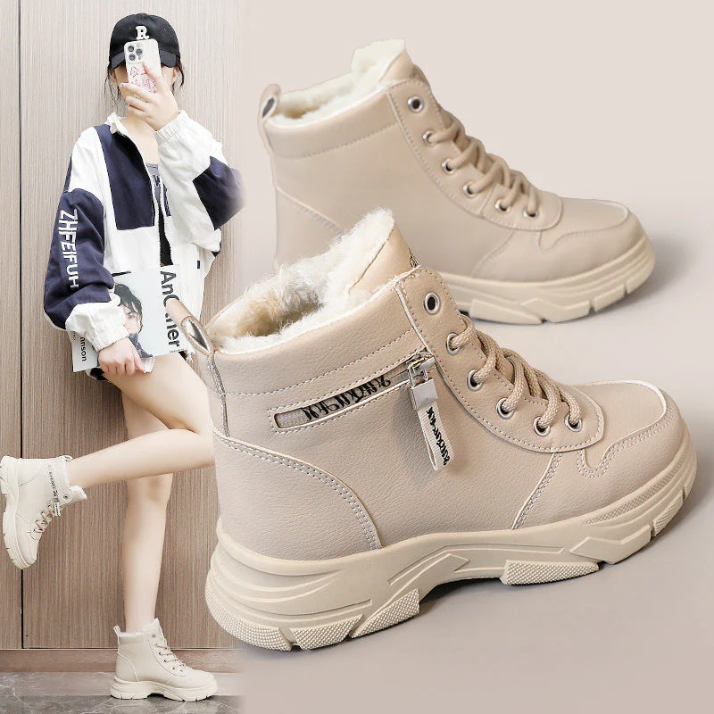Damen Hochwertige Winterstiefel mit komfortablem Fleece-Futter und rutschfester Sohle