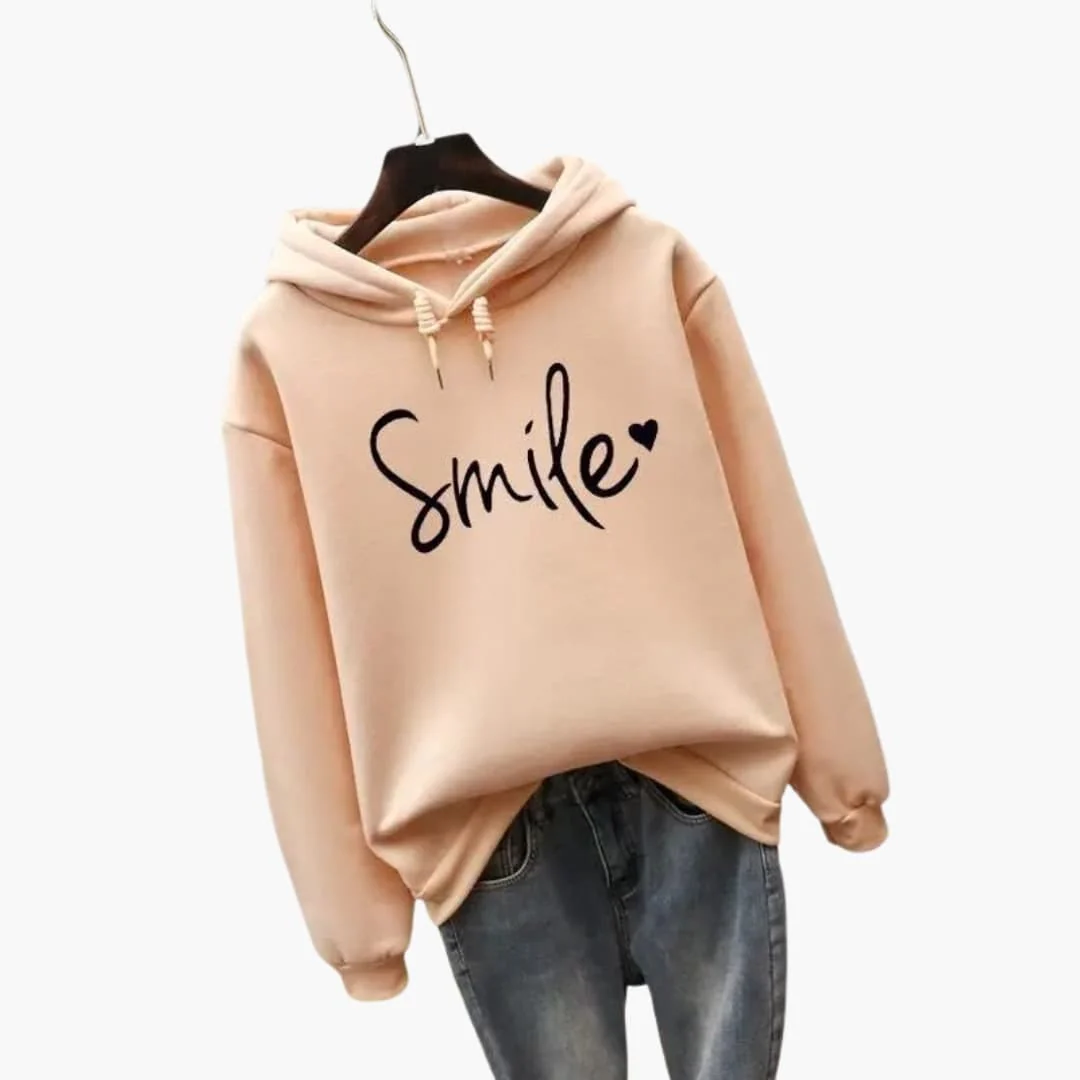 Damen Hoodie mit Kapuze und Frontprint - Image 5