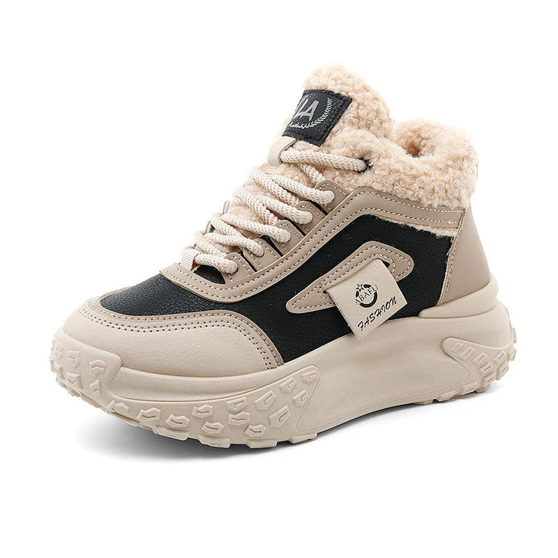 Damen isolierende High-Top Sneakers mit weichem Innenfutter und rutschfester Sohle - Image 4