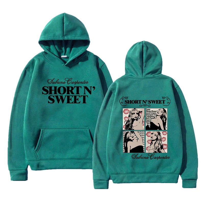 Damen Kapuzenpullover mit kreativem Comic-Design und lässigem Schnitt - Image 3